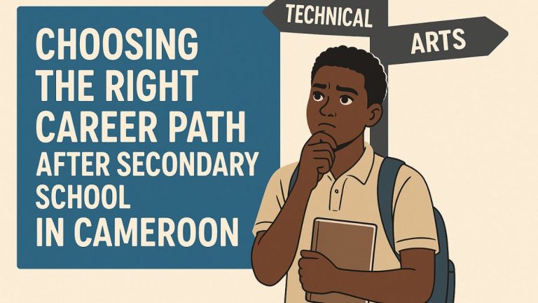 Choosing the Right Career Path After Secondary School in Cameroon